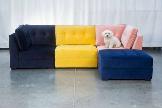 4-Seat Modular Chaise Sectional